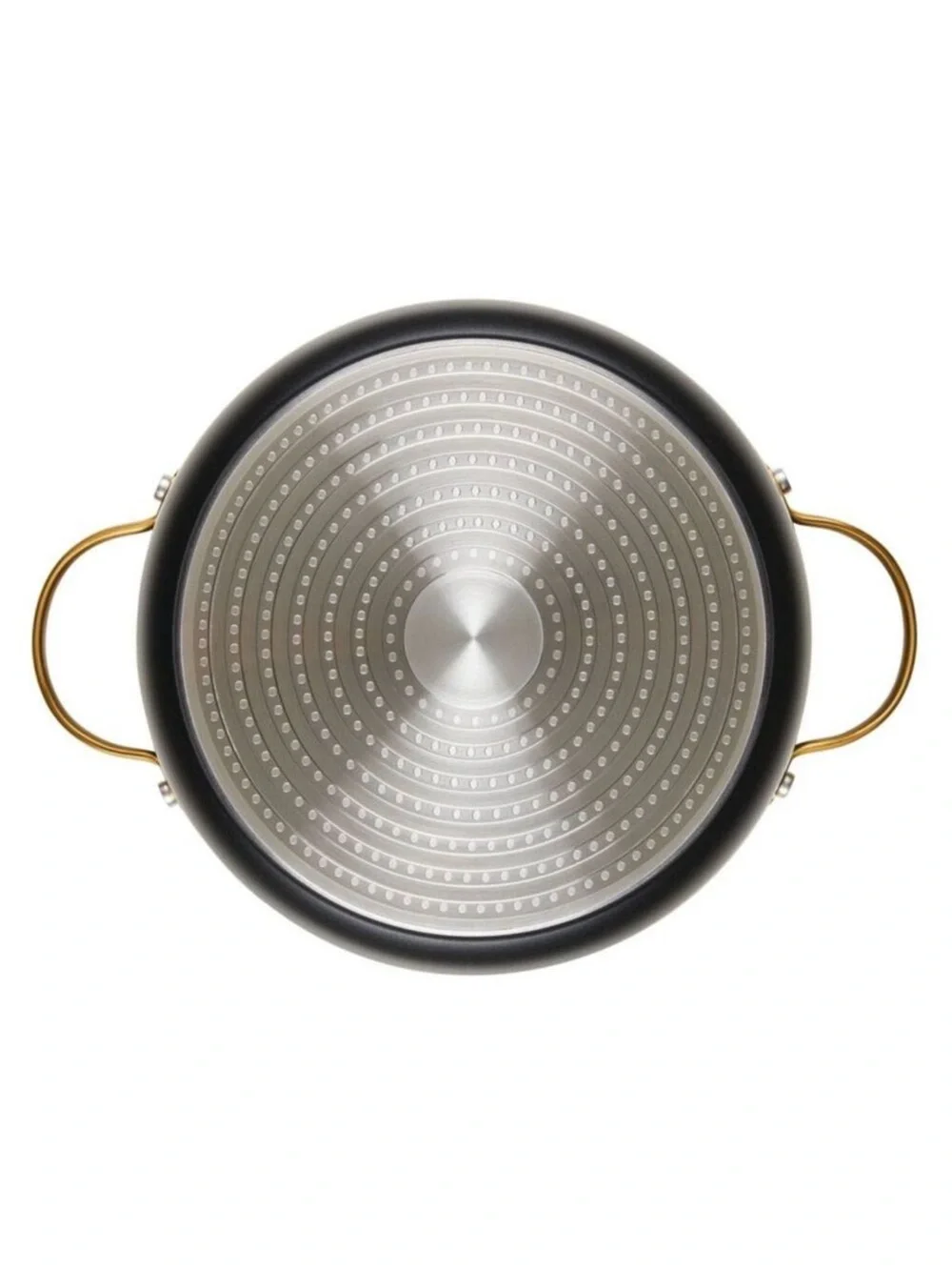 Farberware - Ceramic Aluminum Stainless Steel Stockp Black